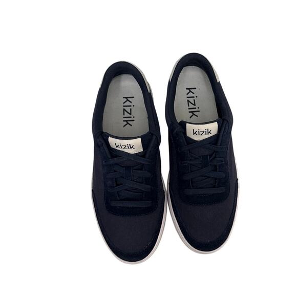 Kizik Shoes Prague Navy Blue Sneakers Size Women's 7.5 - Picture 3 of 5